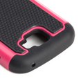 thumbnail image 4 of Lg K3 Grippy Hybrid Case Black Tpu Hot Pink Pc, 4 of 6