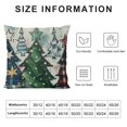 thumbnail image 5 of YINGXI Christmas Pillow Covers, Rustic Decorative Cases Sofa 24x24in, 5 of 5
