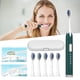 thumbnail image 1 of Cepillo de dientes eléctrico con 6 cabezales de repuesto | 5 modos de limpieza, suave, abrillantador, pulido y masaje | Carga rápida por USB | Resistente al agua IPX7, recargable, ideal para viaje, 1 of 5