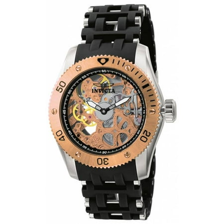 Invicta Men's 10351 Sea Spider Mechanical 2 Hand Black Dial Watch