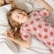 thumbnail image 5 of Fotbe Strawberry Pijama Estampada de 2 Piezas para Niños – Ropa de Dormir de Manga Corta Cómoda para Niños y Niñas, Camiseta y Shorts de Algodón-Large, 5 of 6