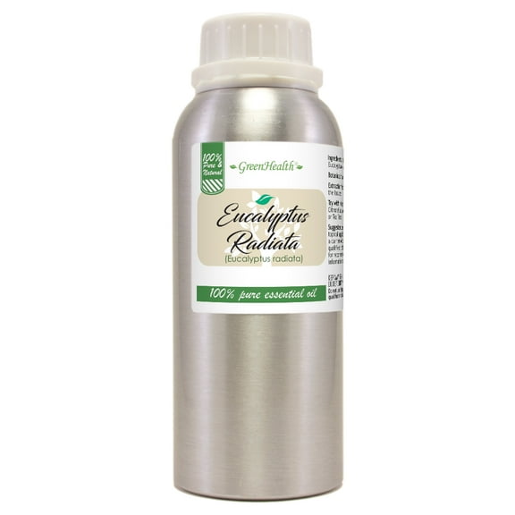 Eucalyptus Radiata Essential Oil - 8 fl oz - Aluminum Bottle w/ Locking Cap