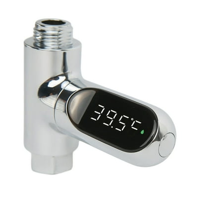 

Mduoduo LED Display Celsius Water Temperature Meter Self-Generating Electricity Water