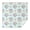 Pioneer Flower Floral-3, variant on Pioneer Flower Floral Print Pattern Square Tablecloth, Waterproof Wipeable Spillproof Washable Table Cover for Home Kitchen Party Decor, 42"x42"