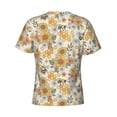 thumbnail image 6 of Qekee Hippie Bee Honeycomb Classic Fit T-Shirt Men's Shirt Men's Tight Short Sleeves for Exercise, Running, Mountaineering - Hippie Bee Honeycomb, 6 of 9
