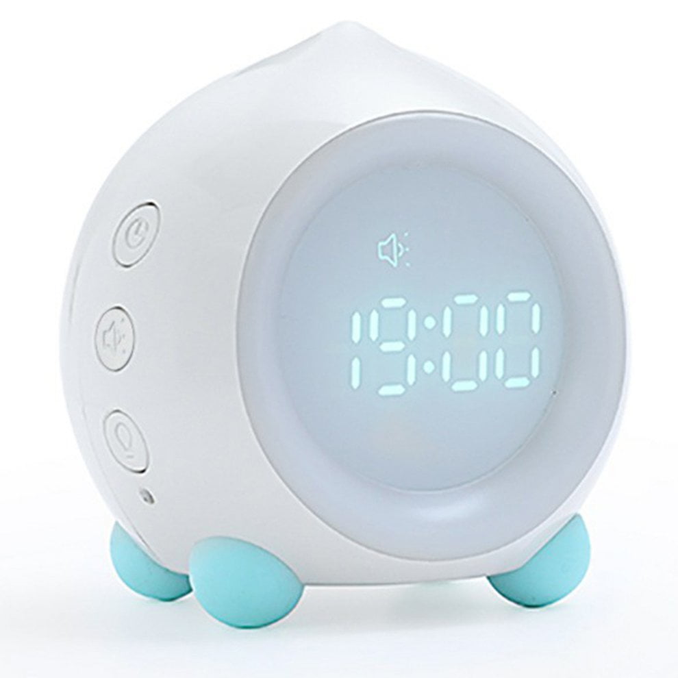Brand New Colorful Led Night Light Alarm Clock App Smart Phone To Set