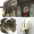 thumbnail image 3 of Pre-Owned GUCCI Ophidia GG Shoulder Bag Supreme Canvas 598127 Beige Ebony (Good), 3 of 3