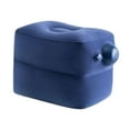 thumbnail image 2 of Descanse reposar el pie inflable reposapié de almohada Azul, 2 of 8