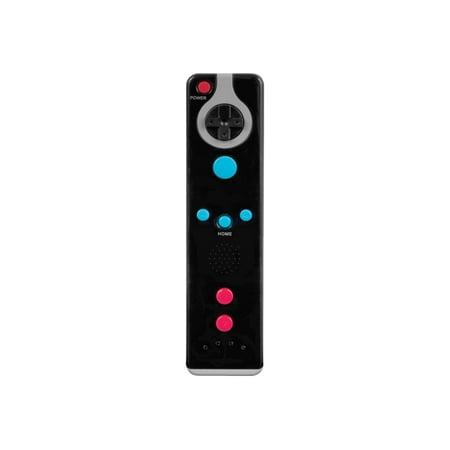 dreamGEAR Action Remote Controller Plus - Remote - wireless - black - for Nintendo Wii