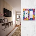 thumbnail image 5 of Yayeee Rocker Switch Wall Plate 1-Gang 4.6"x2.9" Home Decorative Outlet Cover, Colorful Leaves, 5 of 6