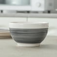 thumbnail image 5 of vancasso, Series ORI, 16-Piece Dinnerware Set, Stoneware Tableware Plate Set, Service for 4, Gray, 5 of 7