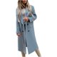 thumbnail image 1 of Otoño E Invierno Para Mujer, Tops Informales, Abrigo de Manga Larga Con Cuello de Traje, Cárdigan Liso, Abrigo Nizi Con Doble Botonadura, Tops Cortavientos Odeerbi ODB-6, 1 of 8
