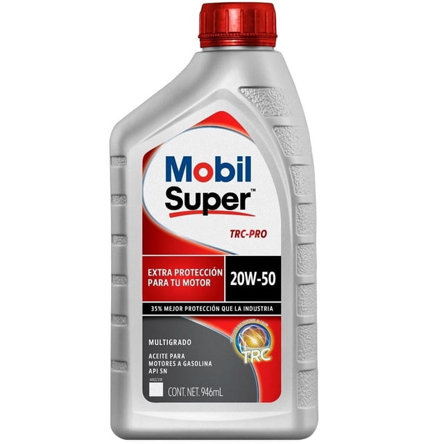 Aceite para Automóvil Mobil Super 20W-50 de 946 ml