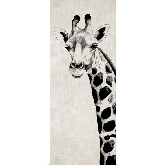 Great BIG Canvas | Rolled Vivien Rhyan Poster Print entitled Giraffe II