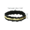 thumbnail image 4 of Unique Bargains 1 Pc Stretch Sequins Headbands for Women Black Gold Tone, 4 of 6