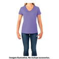 thumbnail image 4 of Playera Fruit of the Loom Talla CH Cuello V Básica Lisa Morado, 4 of 4