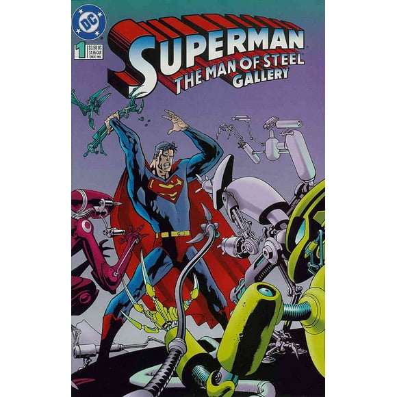 Superman: The Man of Steel Gallery #1 VF ; DC Comic Book