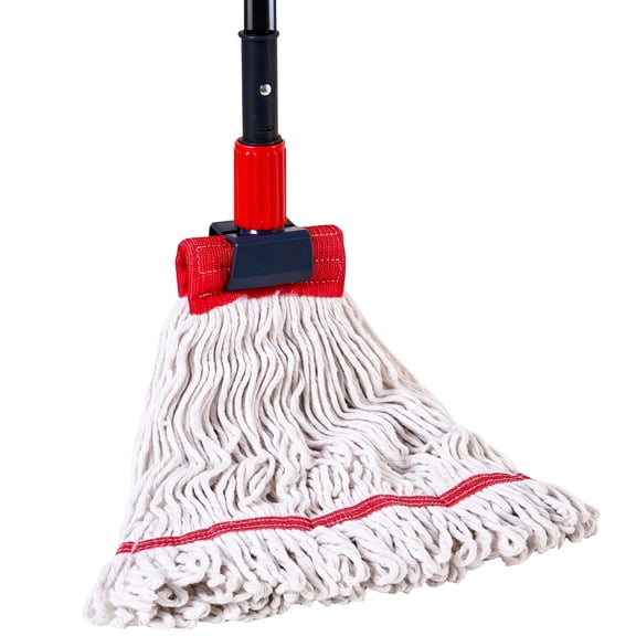 ZenClean Commercial Mop Heavy Duty for Floor Cleaning with 57.5″Long Handle