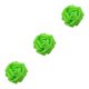 thumbnail image 5 of Flores artificiales Cateissary 50 piezas espuma PE rosa decoraciones boda fiesta Verde, 5 of 6