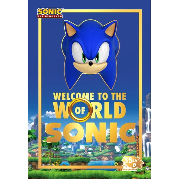 Welcome to the World of Sonic: 35th Anniversary Edition (Hardcover)