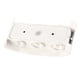 thumbnail image 2 of Lámpara de pared LED moderna aleación de aluminio impermeable decorativa luz de pared carcasa blanca 90?265V, 2 of 8