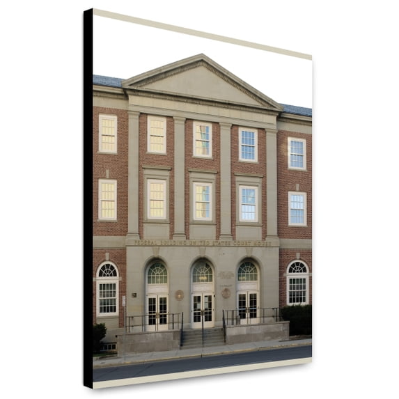 Canvas Print: Ewing T. Kerr Federal Building, Casper, Wyoming, 2009