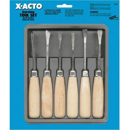 Elmers X5179 6-Piece Wood Carving Tool Set - Walmart.com