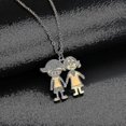 thumbnail image 3 of Brands Boys Girls Family Necklace Stainless Steel Pendant For Love Jewelry Children Gifts---Product code 43850, 3 of 4