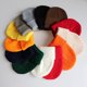 thumbnail image 2 of MYZOPER tejido Color sólido Unisex Beanie mantener caliente prensado moda nuevo Hip Hop raya invierno sombrero Skullies gorros, 2 of 5