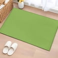 thumbnail image 2 of Green Large Area Rugs for Bedroom Living Room, Soft Non Slip Carpet Bedside Rug, Solid Color Simple Abstract Fashion Light Color Rectangular Floor Cover Kitchen Accent Rug 2'x3' for Office, 2 of 9