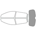 thumbnail image 2 of Rvinyl Window Tint Kit Compatible with Toyota Matrix 2009-2013 - Rear Windshield Precut Kit - 50%, 2 of 8
