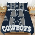thumbnail image 4 of Football Cowboys Set Duvet Cover Themed Multicolor Polyester Bedding Set Duvet Cover for Full Size, 4 of 6