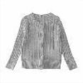thumbnail image 1 of Aocisk Cardigan en Lin à Col Rond, Chandail Tricoté pour Enfants, Confortable et à la Mode, Gris, 9-10 Ans, 1 of 8