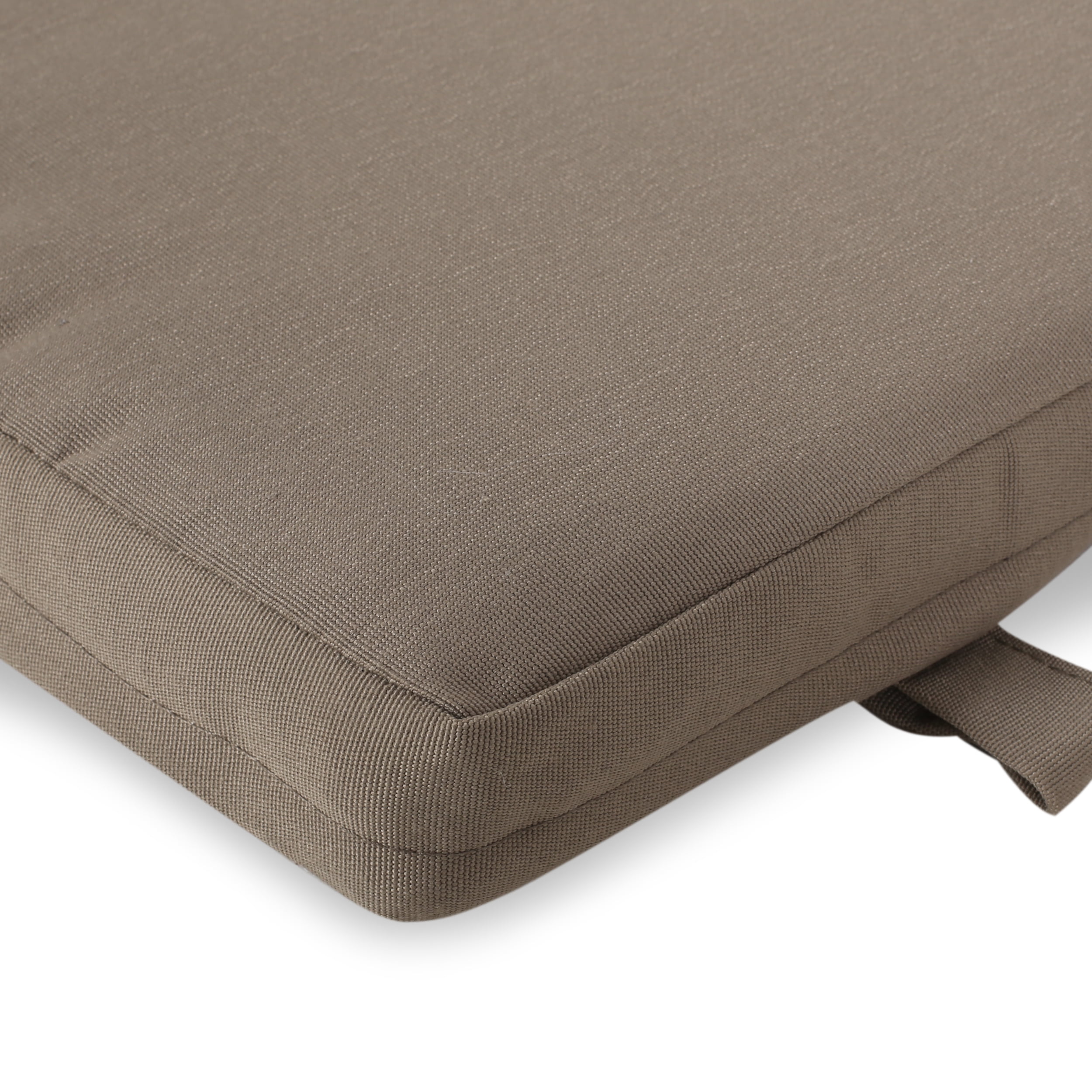 Mitchell Outdoor Fabric Lounge Cushion, Khaki