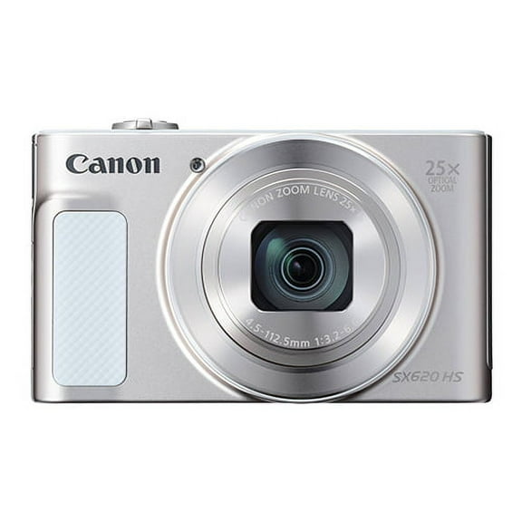 Canon PowerShot SX620 HS 20.2MP Digital Camera 25x Optical Zoom Silver / White - International Version