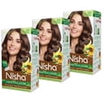 thumbnail image 3 of (2 pack) Nisha Creme Hair Color | Permanent Long Lasting Brown Hair Dye Color Kit | Chocolate Brown | 4.05 Oz (Pack Of 3), 3 of 12