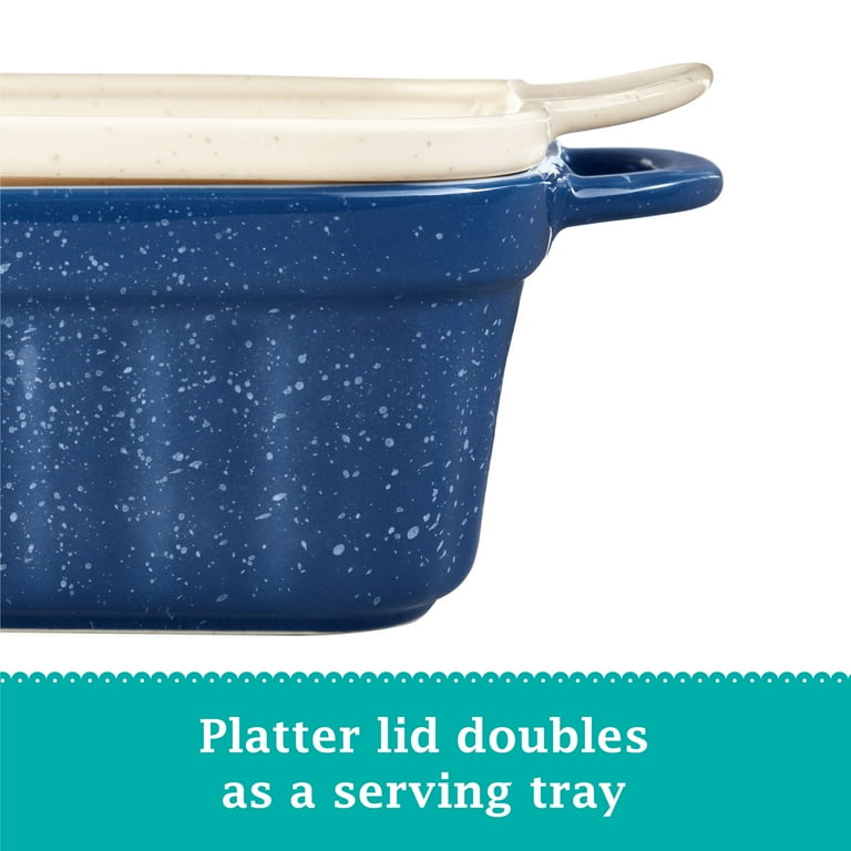 The Pioneer Woman Baker with Ceramic Lid - Walmart.com