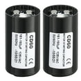 thumbnail image 1 of Uxcell Motor Start Capacitor 161-193uF/Mfd 125V 50/60Hz CD60 Run Capacitor 2 Pack, 1 of 5