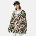 thumbnail image 5 of Gaeub Leopard Dots Men's and Women's UPF 50+ Long-Sleeved Sun Protection Clothing, Fishing Shirt Long Sleeve Zip - X-Large, 5 of 9