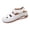 Red, variant on Closed Sandals For Women Hollow Out Breathable Comfy Non-Slip Wedge Shoes Casual Outdoor Walking Footwear (7.5, Red)