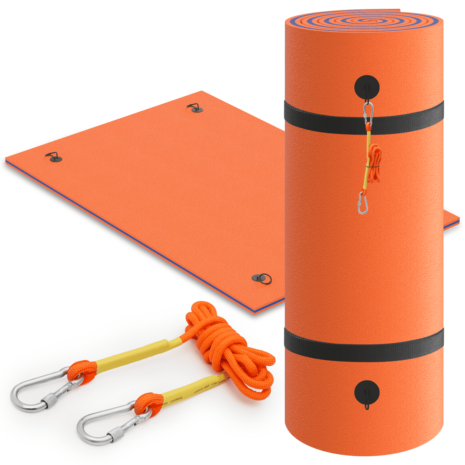 Magshion 9x6FT Floating Water Mat, 3Layer TearResistant XPE Foam Water Floating Pad, Lake