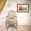 thumbnail image 3 of Dandorf, Olga 24x16 Gold Ornate Wood Framed with Double Matting Museum Art Print Titled - Sakura bouquet, 3 of 4