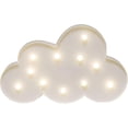thumbnail image 1 of Luz nocturna Led con forma de nube que funciona con pilas para niña, bebé, habitación de niños, decoración de mesa, suministros para fiestas (blanco), 1 of 5