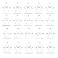 thumbnail image 2 of 20pcs Colgantes de Acero Inoxidable Sunnimix para Bricolaje 10 x 11.5 mm, 2 of 8