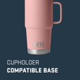 thumbnail image 2 of Taza de viaje YETI Rambler 590 ml de acero inoxidable arenisca rosa, 2 of 8