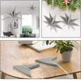 thumbnail image 2 of 3pcs Hanging Paper Star, Christmas Paper Stars, 30cm Handmade Paper Star, Paper Hanging Star, Christmas Paper 3d Star, Ornate Ceiling Paper Star (gray, 2 of 5