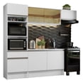 thumbnail image 1 of Cocina Integral Completa Madesa 240cm Diamante 02 Blanco, 1 of 6