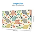 thumbnail image 3 of Bingfone Racket And Tennis Ball Large Gaming Mouse Pad,Extended Desk Mousepad With Stitched Edges,Non-Slip Base,29.5 X 16 In, 3 of 9