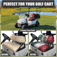 thumbnail image 4 of HUIACONG Mexican Flag Washable Golf Cart Seat Covers, Universal Golf Accessories Easy to Install Non-Slip Golf Cart Seat Covers 2 Piece for EZGO RXV TXT Precedent, 4 of 7