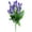 Purple, variant on Plastic Flowers for Outside Verdsylv Artificial Cemetery Memorial Flower Bouquet - Plastic Silk Bloom for Hanging Window Box - Home Table Centerpiece Decor - Outdoor Memorial Arrangement, Purple